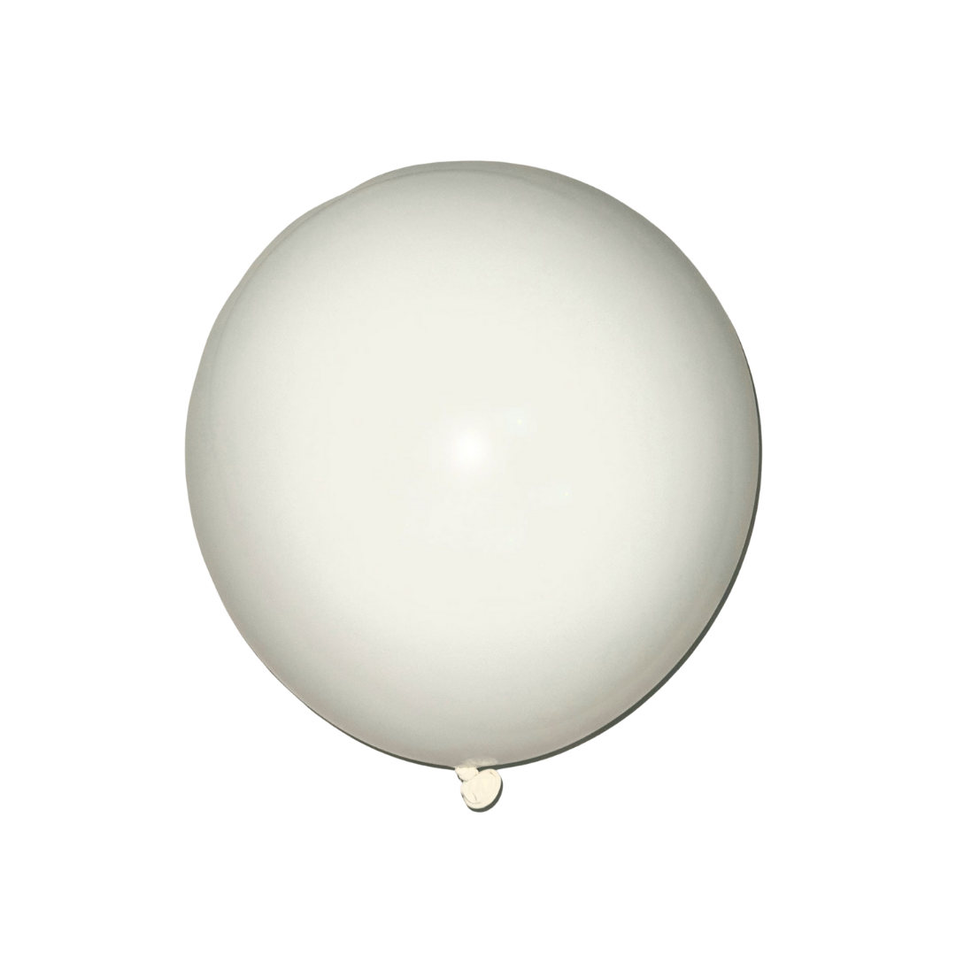 White 18 inch | 25 Qty | The Balloon Stylist
